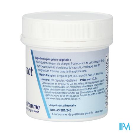 Calciumfructoboraat V-caps 60 Deba 2