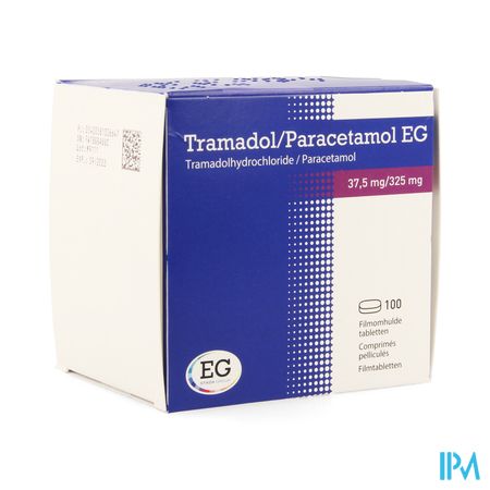 Tramadol Paracetamol Eg37,5Mg/325Mg Filmom Tabl100