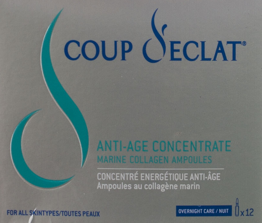 Coup D'eclat Concentre Energet. A/age Amp 12x1ml 3