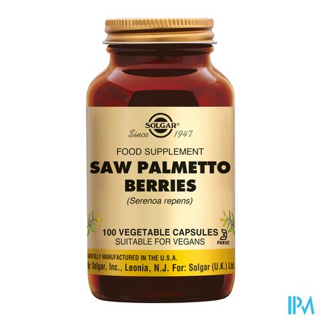 Solgar Saw Palmetto Berries Caps 100