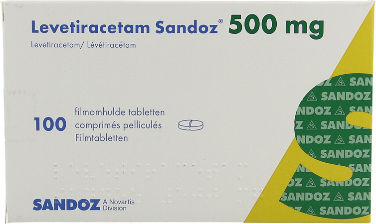 Levetiracetam Sandoz Filmomh Tabl 100 X 500mg 2