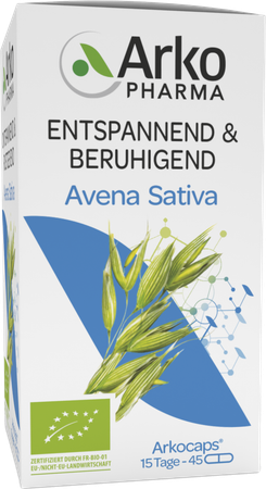 Arkocaps Avena Sativa Bio Caps 45 12