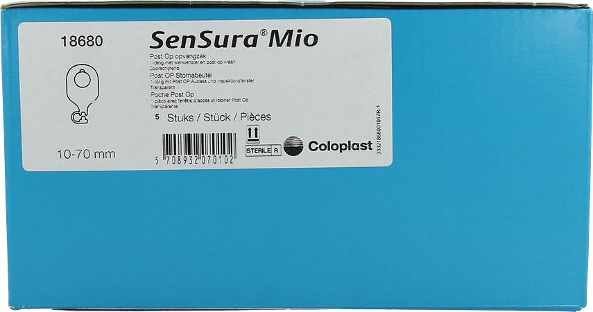 Sensura Mio Post-op 1d Ster O/z 10- 70mm 5 18680 1