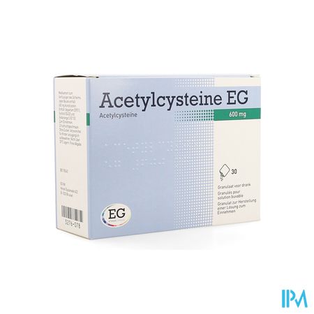 Acetylcysteine EG 600Mg Gran. Sol Buv. Sach  30