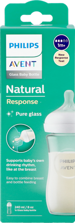 Philips Avent Natural 3.0 Zuigfles Glas 240ml 6