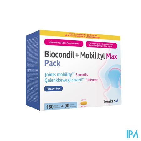 Biocondil+mobilityl Max Pack Tabl 180 Tabl 90 Nf