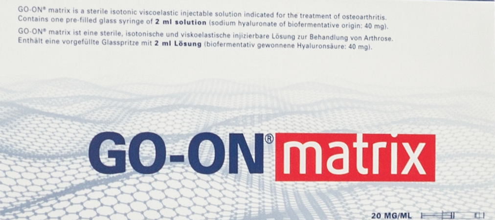 Go-on Matrix Sol Inj. Sterile Ser Prerempli 1x2ml 2