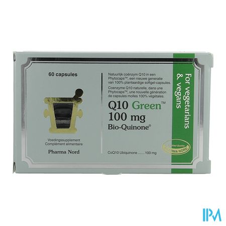 Q10 Green 100mg Soft V-caps 60