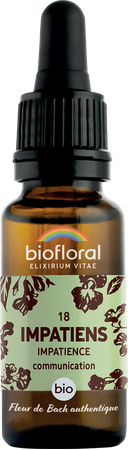 Biofloral Fleurs De Bach 18 Impatiens Bio 20ml 1