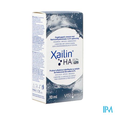 Xailin Ha 0,2% + Fl 10ml