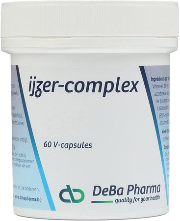 Fer Complex Vegetat. Caps 60x25mg Deba 3