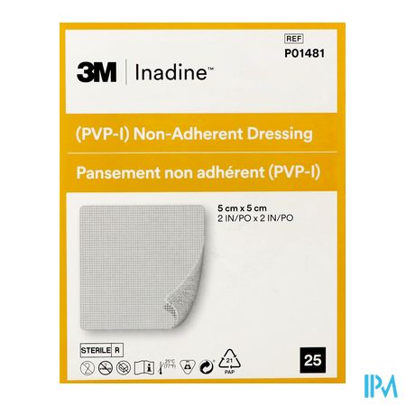 Inadine Kp Doordr. 5,0x 5,0cm 25 P01481 2