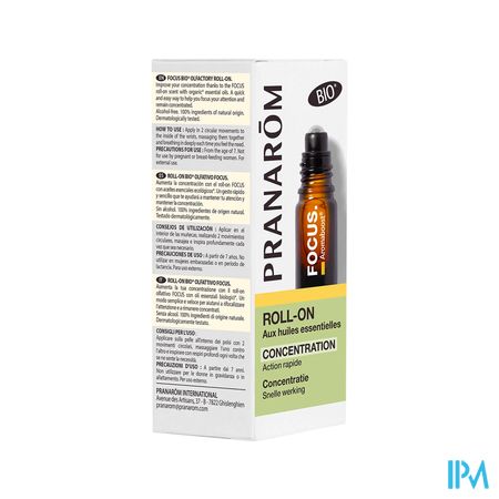 Aromaboost Roller Focus Bio 5ml