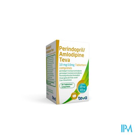 Perindopril Amlodipine Teva 10mg/10mg Comp 30