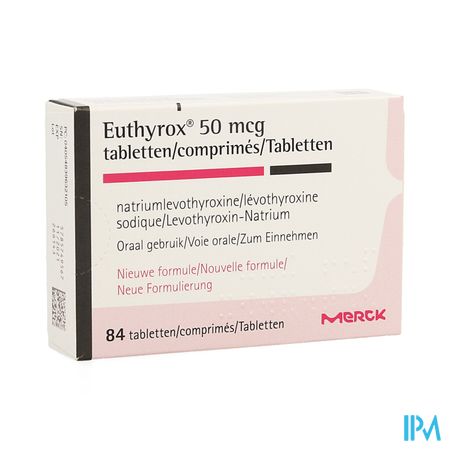 Euthyrox 50mcg Comp 84 Nf