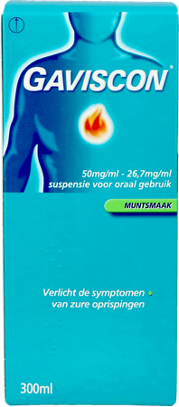 Gaviscon Menthe Munt Susp Buv 300ml 6