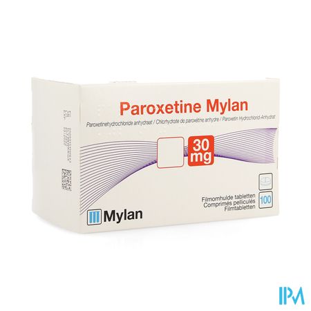 Paroxetine Viatris 30mg Tabl 100 Blister