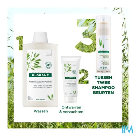 Klorane Capil. Droogsh Havermelk Spray 50ml 3