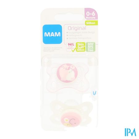 Mam Fopspeen Original 0-6m Meisje 1