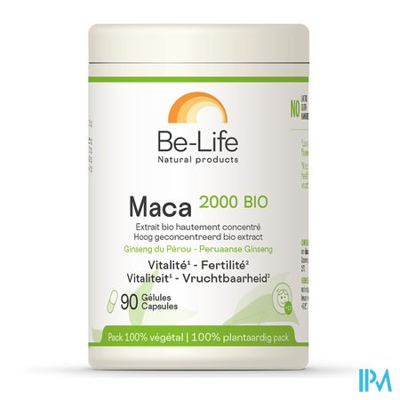 Maca 2000 Bio Be Life Pot Caps 90