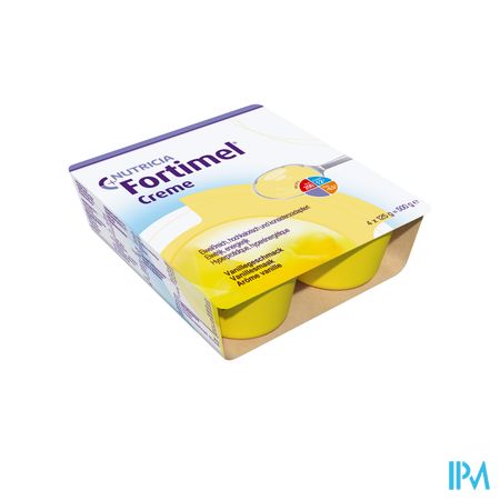 Fortimel Creme Vanille Potten 4x125gr