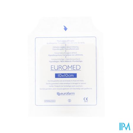 Euromed 10x10cm 1 Eilandpleister Steriel