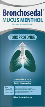 Bronchosedal Mucus Menthol 150ml 20mg/ml 7