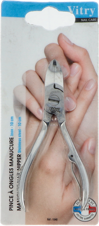 Vitry Classic Pincet Nagels 10cm Inox 1048 3