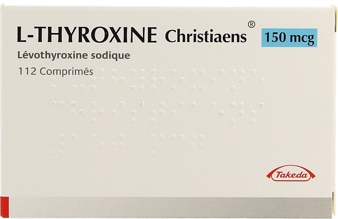 l Thyroxine Christiaens Comp 112x0,150mg 1