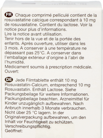 Rosuvastatine Viatris 10mg Filmomh Tabl 90 6