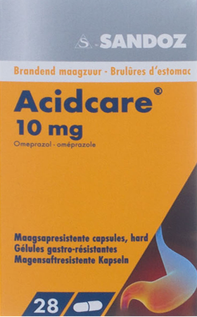 Acidcare 10mg Sandoz Caps Maagsapres 28 X 10mg 4
