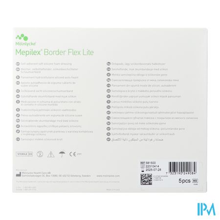 Mepilex Border Lite Verb Ster 15,0x15,0 5 281500 1