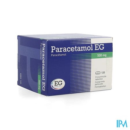 Paracetamol EG 500Mg Filmomh Tabl 120 Blister