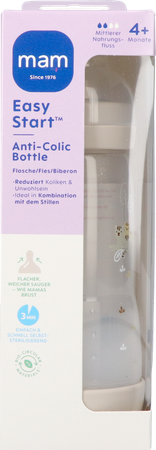 Mam Easy Start A/colic Bib. Pure Matt Uni 320ml 4