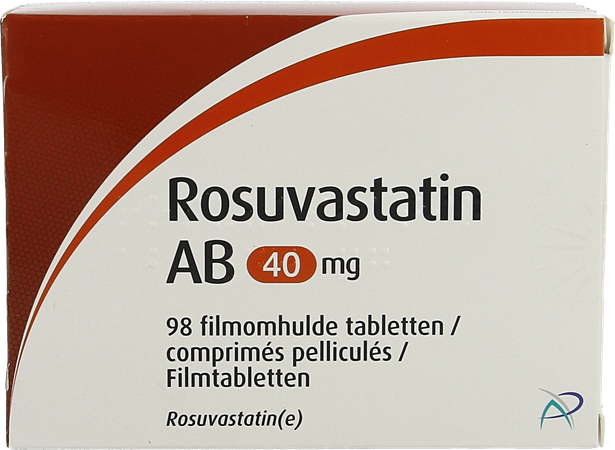 Rosuvastatin Ab 40mg Filmomh Tabl 98 X 40mg 1