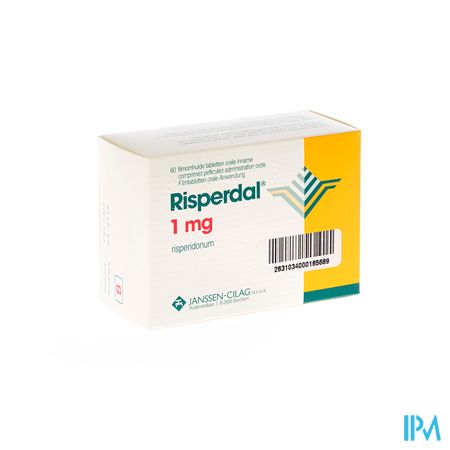 Risperdal Pi Pharma 1mg Comp 60 X 1mg Pip