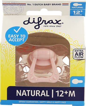 Difrax Fopspeen Natural 12m+ 19