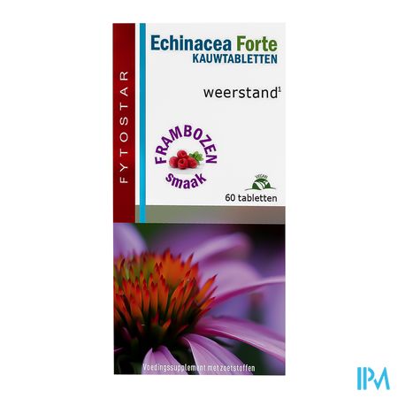 Fytostar Echinacea Forte Kauwtabl 60 1