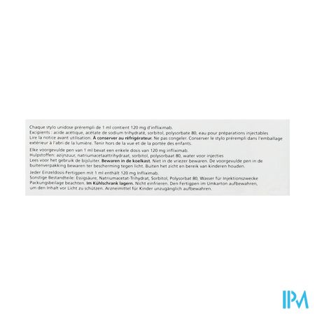 Remsima 120mg Orifarm Voorgevulde Pen 6 2