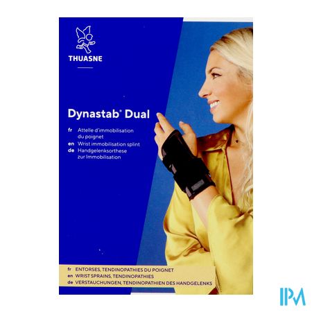 Thuasne Polsbrace Links/rechts Zwart T2 2