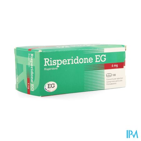 Risperidone EG Tabl 100 X 6 Mg