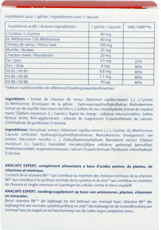 Ducray Anacaps Expert Progres. Haarutival Caps 90 8