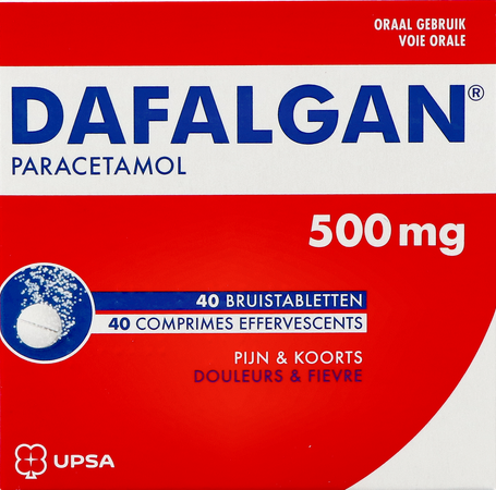 Dafalgan 500mg Comp Efferv. 40 1