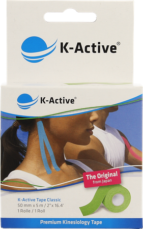 K-Active Tape Green 5,0cm x 5m 1