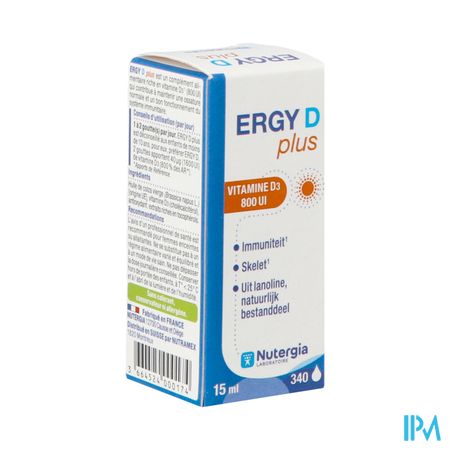 Ergy D Plus Fl 15ml