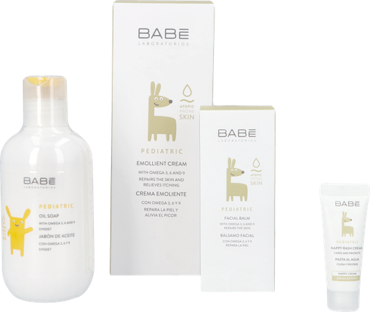 BabÉ Pediatric Atopie Verzorging Startpakket 3prod 3