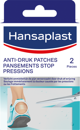 Hansaplast Anti-druk Patches 2 2