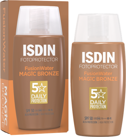 Isdin Fotoprotector Fusion Water Bronze Ip50+ 50ml 5