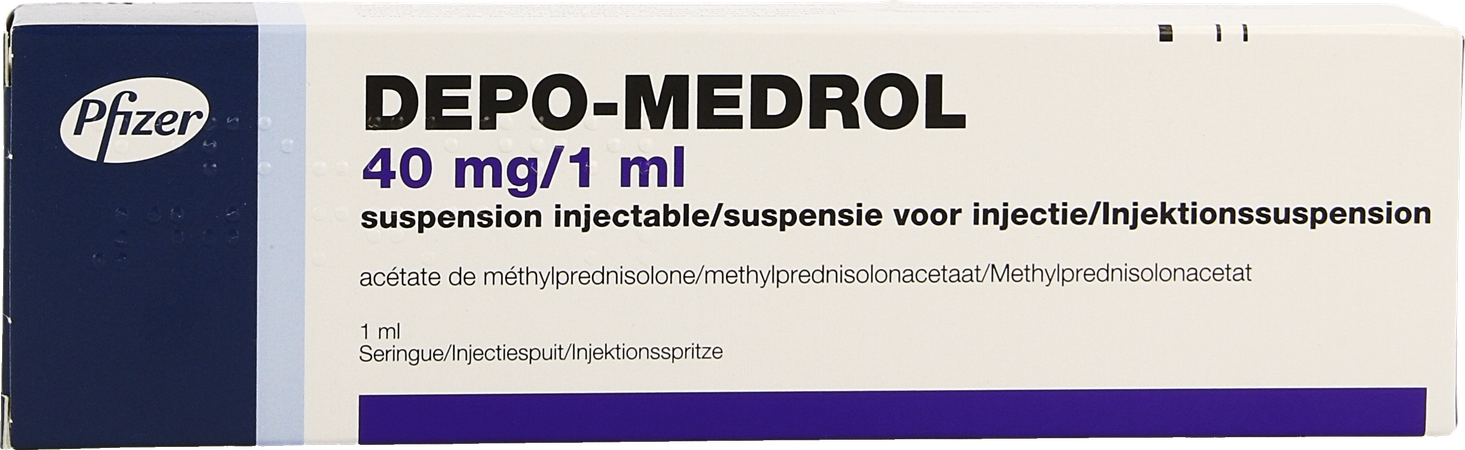 Depo-medrol Ser Inj 1 X 40mg/1ml 1
