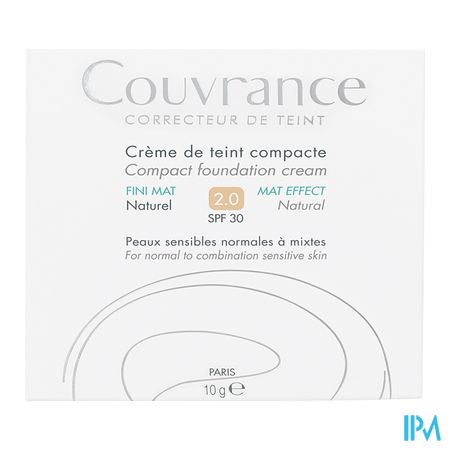 Avene Couvrance Cr Teint Comp.oil Fr. 02 Natur 10g 1